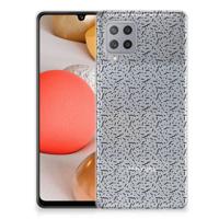 Samsung Galaxy A42 | TPU bumper | Stripes Dots