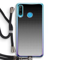 Musketon Halftone: Huawei P30 Lite Transparant Hoesje met koord