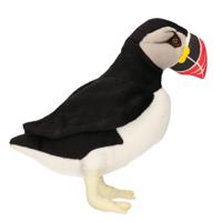 Hansa pluche papegaaiduiker knuffel - 21 cm - luxe kwaliteit - vogel knuffeldieren