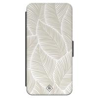 iPhone 16 Pro flipcase - Palm leaves beige