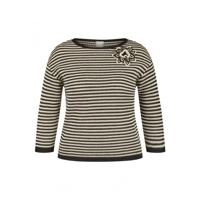 Rabe - Zwart | Dames | Trui | Zwart | 46 | regular | Kamst mode