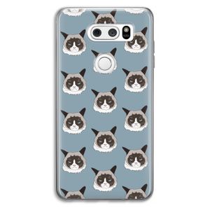 It's a Purrr Case: LG V30 Transparant Hoesje