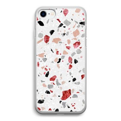 Terrazzo N°12: iPhone SE 2020 Transparant Hoesje