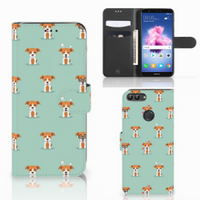 Huawei P Smart Telefoonhoesje met Pasjes Pups - thumbnail