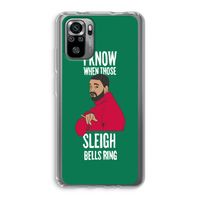 Sleigh Bells Ring: Xiaomi Redmi Note 10S Transparant Hoesje