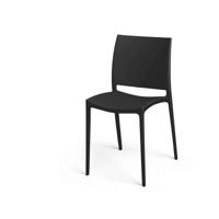 Stoel Gift Decor Zwart Polypropyleen 41 x 79 x 46 cm