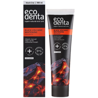 Ecodenta Black Volcanic Whitening Tandpasta - 100 ml