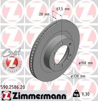 Remschijf Coat Z 590258620
