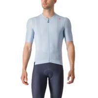 Castelli Espresso fietsshirt korte mouw lichtblauw heren L