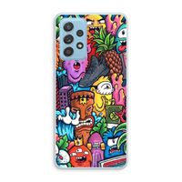Vexx Mixtape: Samsung Galaxy A73 Transparant Hoesje