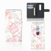 Motorola Moto G 3e Generatie Hoesje Lovely Flowers - thumbnail