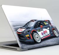Laptop sticker rally auto