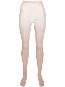 Wolford collants Ajouré en dentelle - Rose