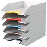 Durable 770427 VARICOLOR® MIX TRAY SET Brievenbakje DIN A4, DIN C4 Grijs 5 stuk(s) Durable 770427 VARICOLOR® MIX TRAY SET Brievenbakje DIN A4, DIN C4 Grijs 5 stuk(s)