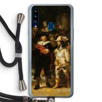 De Nachtwacht: Samsung Galaxy A20s Transparant Hoesje met koord