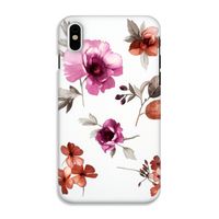 Geschilderde bloemen: iPhone XS Tough Case