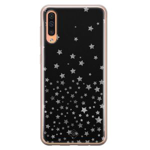 Samsung Galaxy A50/A30s siliconen hoesje - Falling stars