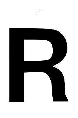 Metafranc Plakletter 35Mm Zwart R - WU0511340
