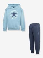 Set sweater + joggingbroek voor kinderen CONVERSE blauw