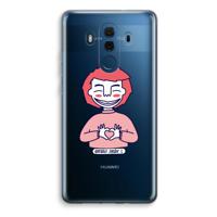 Hartje: Huawei Mate 10 Pro Transparant Hoesje