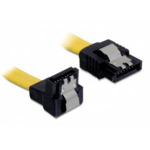 DeLOCK 0.2m SATA M/M SATA-kabel 0,2 m Geel