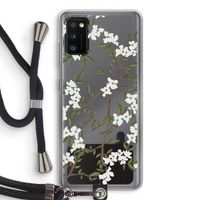 Blossoming spring: Samsung Galaxy A41 Transparant Hoesje met koord