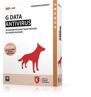 G DATA Antivirus, 1PC, 1 Year, Box 1 jaar Nederlands - thumbnail