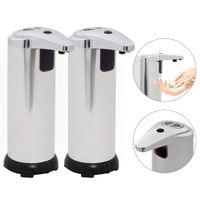 Automatische zeepdispensers infraroodsensor 600 ml 2 st - thumbnail