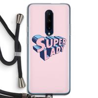 Superlady: OnePlus 7 Pro Transparant Hoesje met koord