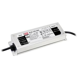 Mean Well ELG-100-48AB-3Y LED-driver Constante spanning 96 W 1 - 2 A 43.2 - 52.8 V/DC 3-in-1 dimmer, Montage op ontvlambare oppervlakken, Geschikt voor