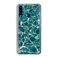 Weerkaatsing water: Samsung Galaxy A20s Transparant Hoesje
