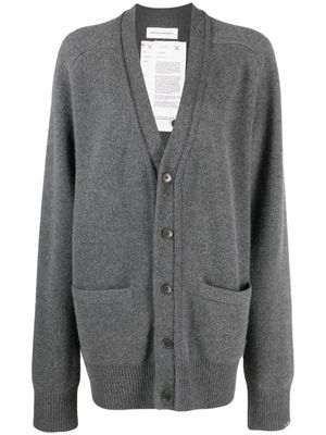 extreme cashmere cardigan en cachemire - Gris