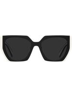 Prada Eyewear lunettes de soleil à monture rectangulaire - Noir - thumbnail