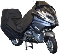 Motorhoes DS Covers ALFA topcase - XXLarge - met kentekenvenster