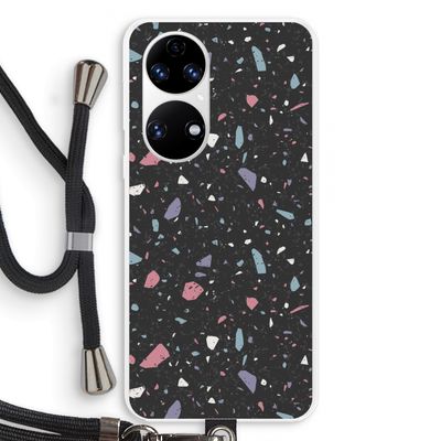 Terrazzo N°16: Huawei P50 Transparant Hoesje met koord