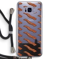 Bacon to my eggs #2: Samsung Galaxy S8 Transparant Hoesje met koord
