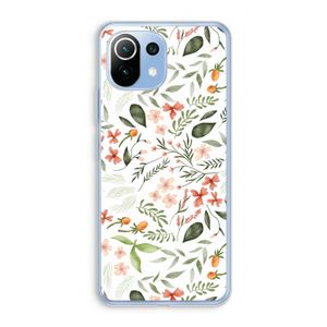 Sweet little flowers: Xiaomi Mi 11 Lite Transparant Hoesje