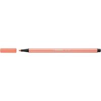Viltstift stabilo pen 68/26 m apricot | 10 stuks