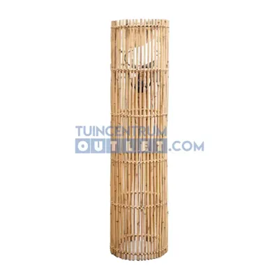 Staande lamp rattan blond ø25xH60cm
