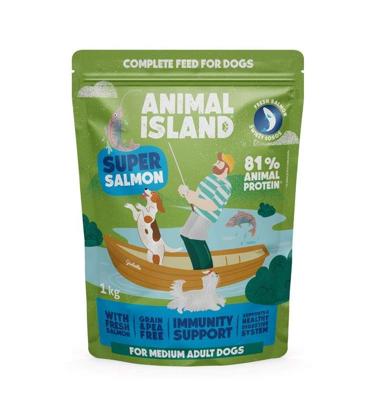 ANIMAL ISLAND Salmon - droog hondenvoer - 1kg