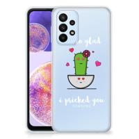 Samsung Galaxy A23 Telefoonhoesje met Naam Cactus Glad