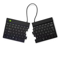 R-Go Tools Ergonomisch toetsenbord R-Go Split Break met pauzesoftware, gesplitst toetsenbord, AZERTY (BE), Bluetooth, zwart