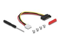 Delock 64216 M.2 Key M naar U.2 SFF-8639 NVMe-adapter met 20cm kabel - thumbnail