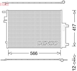 Condensor, airconditioning DCN06017