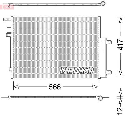 Condensor, airconditioning DCN06017