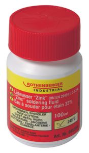 Rothenberger Zinksoldeervloeistof 100ml, 245 C - ROT045264 - ROT045264