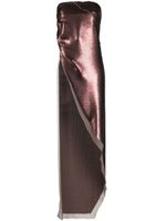 Rick Owens débardeur asymétrique Luxor brodé de sequins - Marron Rick Owens débardeur asymétrique Luxor brodé de sequins - Marron