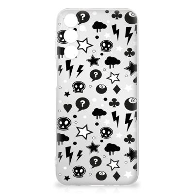 Silicone Back Case Samsung Galaxy M14 Silver Punk Silicone Back Case Samsung Galaxy M14 Silver Punk