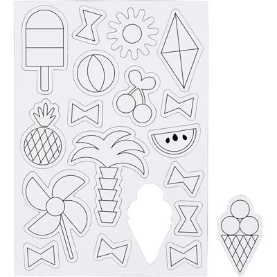 Creativ Company Kleur je eigen magneten - zomer