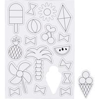 Creativ Company Kleur je eigen magneten - zomer